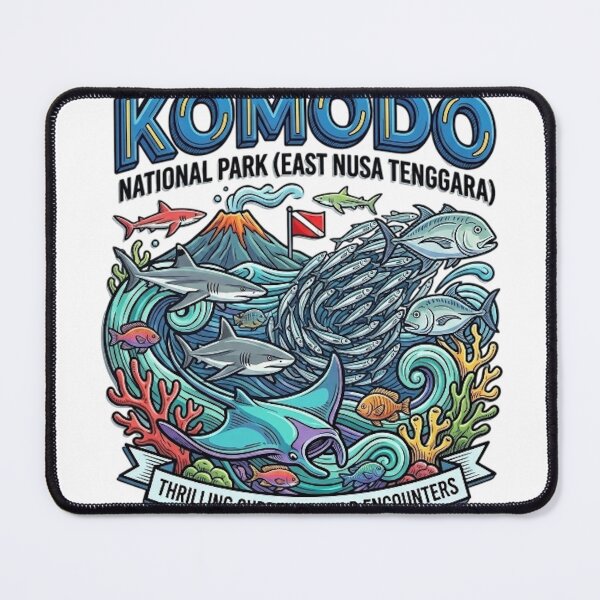 Item preview, KOMODO NATIONAL PARK designed and sold by likbatonboot.
