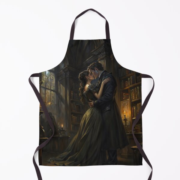 Item preview, Secret Library Kiss Gothic Victorian Romance Art designed and sold by DarkHolyQueen.