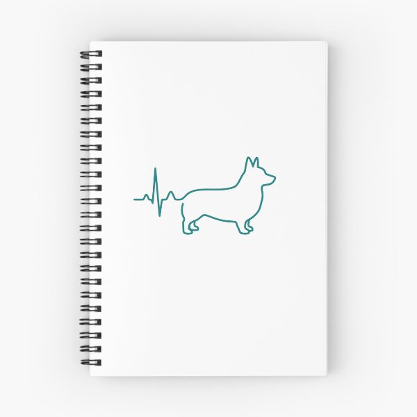 Item preview, Continuous Care Corgi Nurse | Minimalist EKG Heartbeat Art designed and sold by Corgi & co Shop.