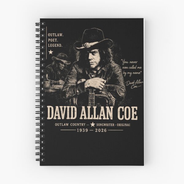Item preview, David Allan Coe Memorial Tribute designed and sold by LiuTiuuu.