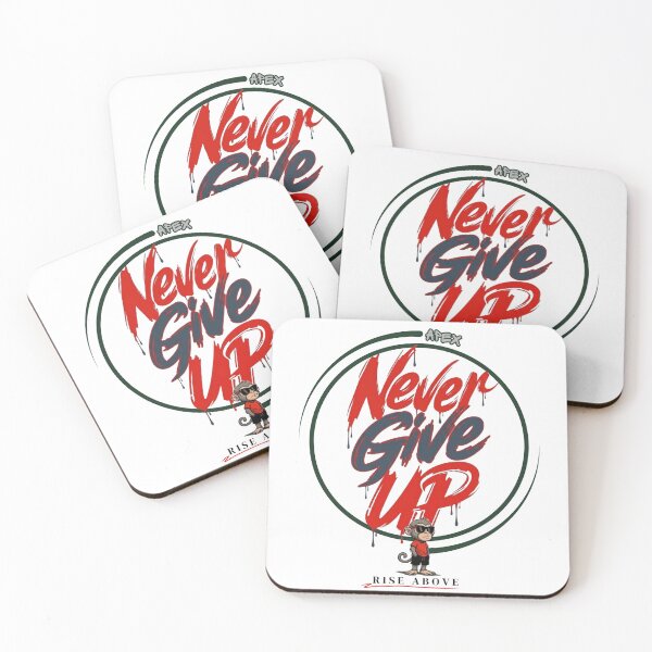 Item preview, APEX Never Give Up - Rise Above Graffiti Streetwear Mascot designed and sold by ApexCollectives.