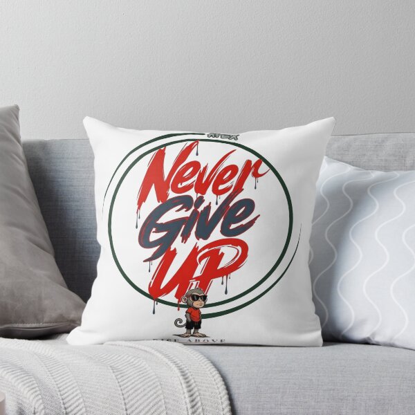 Item preview, APEX Never Give Up - Rise Above Graffiti Streetwear Mascot designed and sold by ApexCollectives.