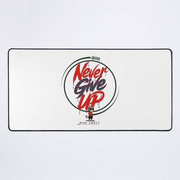 Item preview, APEX Never Give Up - Rise Above Graffiti Streetwear Mascot designed and sold by ApexCollectives.