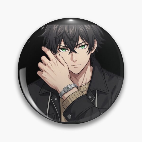 Item preview, Kairo Kaironix Bracelet – Anime Streetwear Character Design | Futuristic Silver Wristband Art designed and sold by Brightstudio00.