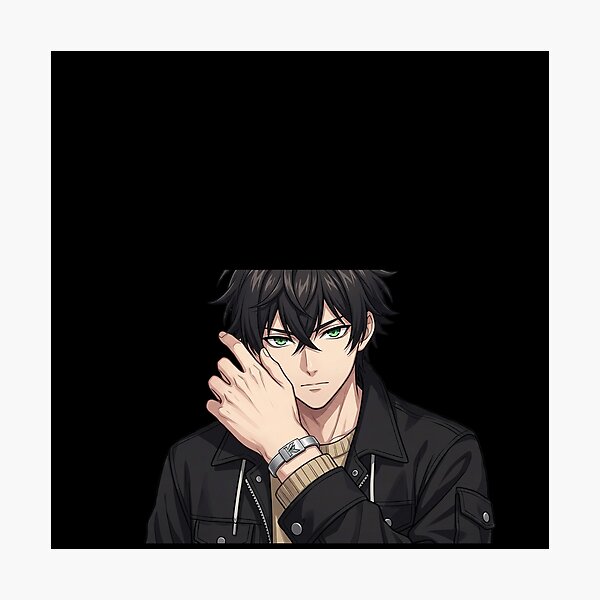 Item preview, Kairo Kaironix Bracelet – Anime Streetwear Character Design | Futuristic Silver Wristband Art designed and sold by Brightstudio00.