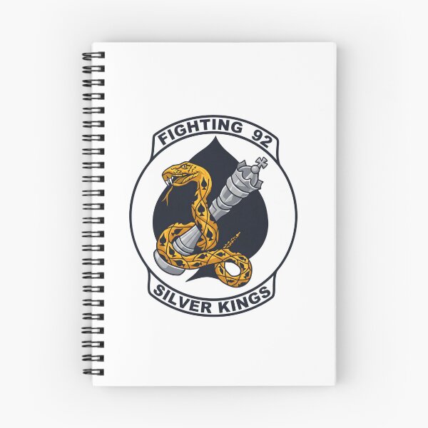 Item preview, VF-92 Silver Kings: Fighting Ninety-Two Spade and Snake Emblem designed and sold by CharlieDesings.