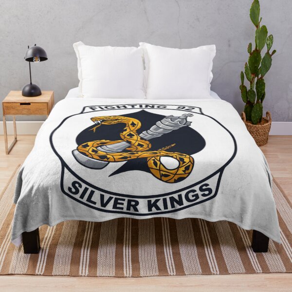 Item preview, VF-92 Silver Kings: Fighting Ninety-Two Spade and Snake Emblem designed and sold by CharlieDesings.