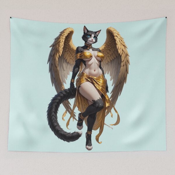 Item preview, Cat - Angel designed and sold by kwinchi.