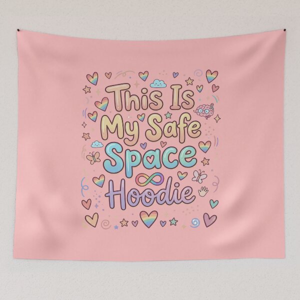 Item preview, Cute LGBTQ Safe Space Therapist Design Autism ADHD Friendly Counselor Gift Idea designed and sold by Im-Ara.