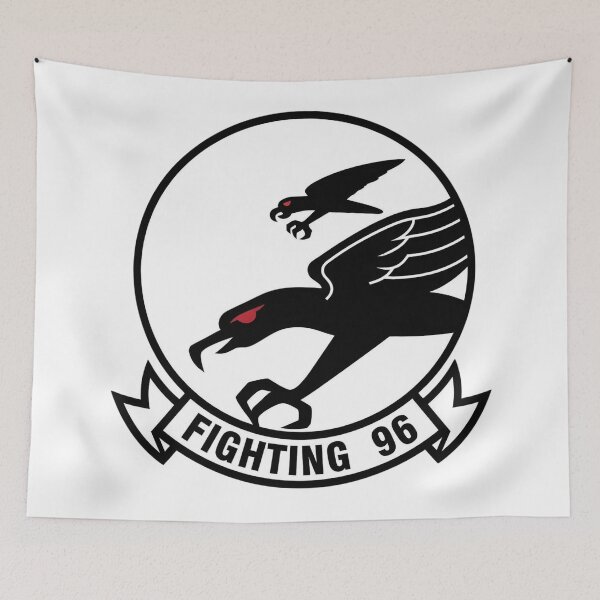 Item preview, VF-96 Fighting Ninety-Six: The Fighting Falcons "Showtime" Emblem designed and sold by CharlieDesings.