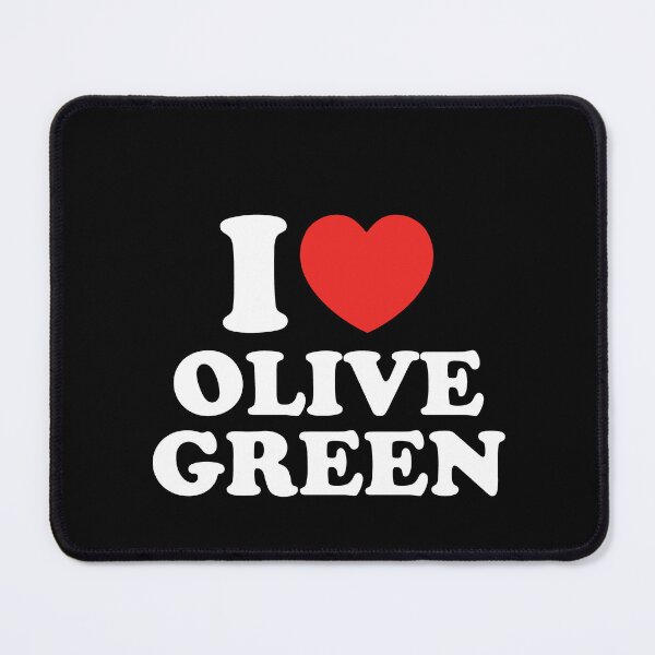 Item preview, I Love Olive Green designed and sold by shitpostee.