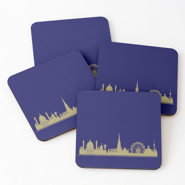 Item preview, Vienna Skyline Gold Minimalist Design designed and sold by RafenStein.