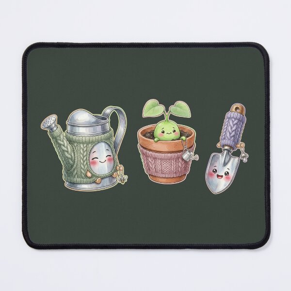 Item preview, Gardening Friends United - Kawaii Cozy Garden Tool Collection designed and sold by MerchYouSearch.