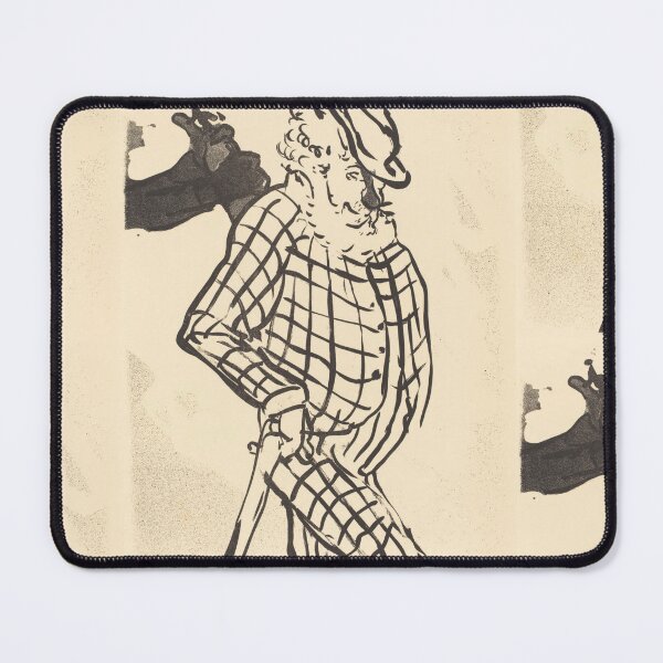 Item preview, American Singer Chanteur by Henri de Toulouse-Lautrec | Vintage Parisian Poster Art designed and sold by artofuniverse.