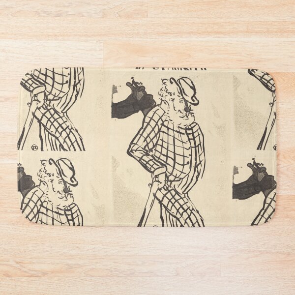 Item preview, American Singer Chanteur by Henri de Toulouse-Lautrec | Vintage Parisian Poster Art designed and sold by artofuniverse.