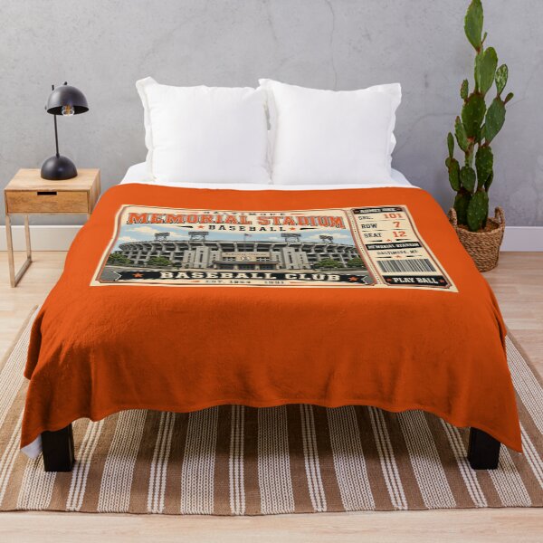 Item preview, Baltimore Memorial Stadium Vintage Ticket Poster Retro Baseball Stadium Art Classic Orioles Ballpark Exterior designed and sold by GhostDawgs.