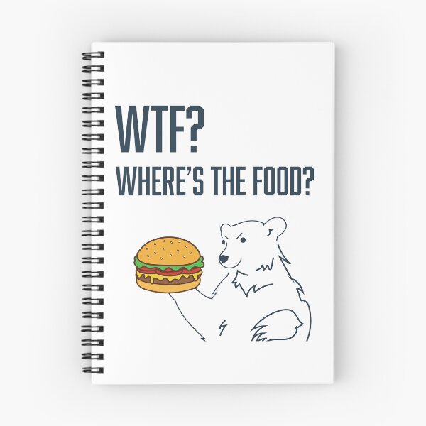 Item preview, ¿Qué demonios? ¿Dónde está la comida? designed and sold by Dzaula.
