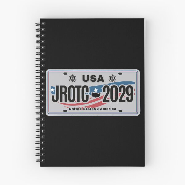 Item preview, JROTC 2029 USA License Plate‑Style Patriotic Military Cadet Design designed and sold by GFamilyC.
