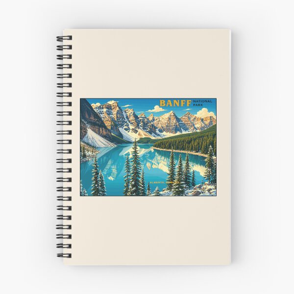 Item preview, Banff National Park Retro Design designed and sold by Gideon Emmerich.
