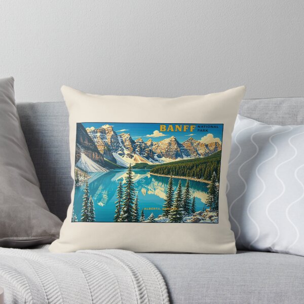 Item preview, Banff National Park Retro Design designed and sold by Gideon Emmerich.