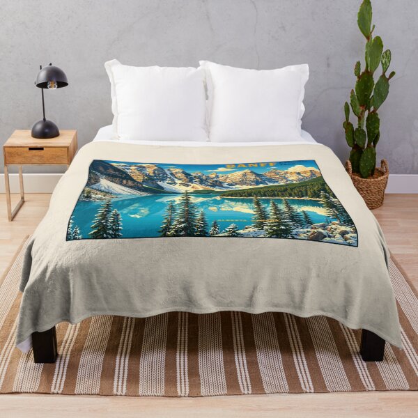 Item preview, Banff National Park Retro Design designed and sold by Gideon Emmerich.