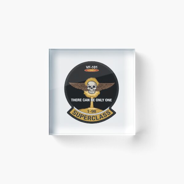 Item preview, VF-101 "Grim Reapers" Superclass 1-98 Commemorative Emblem designed and sold by CharlieDesings.
