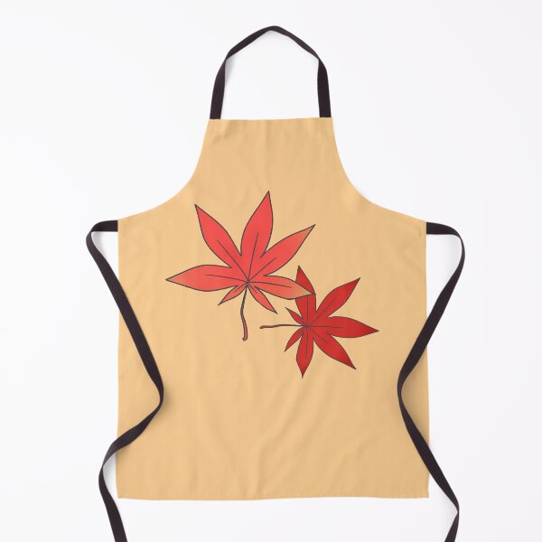 Item preview, Red Autumn Maple Leaves - Simple Fall Nature Illustration designed and sold by ubborn.