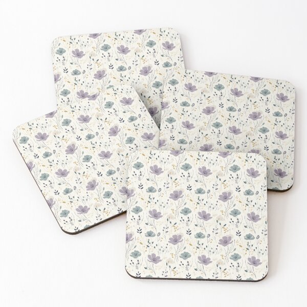 Item preview, Lavender Purple Boho Botanical Floral Pattern designed and sold by PetalandPixal.