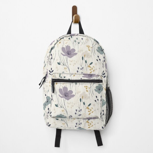 Item preview, Lavender Purple Boho Botanical Floral Pattern designed and sold by PetalandPixal.