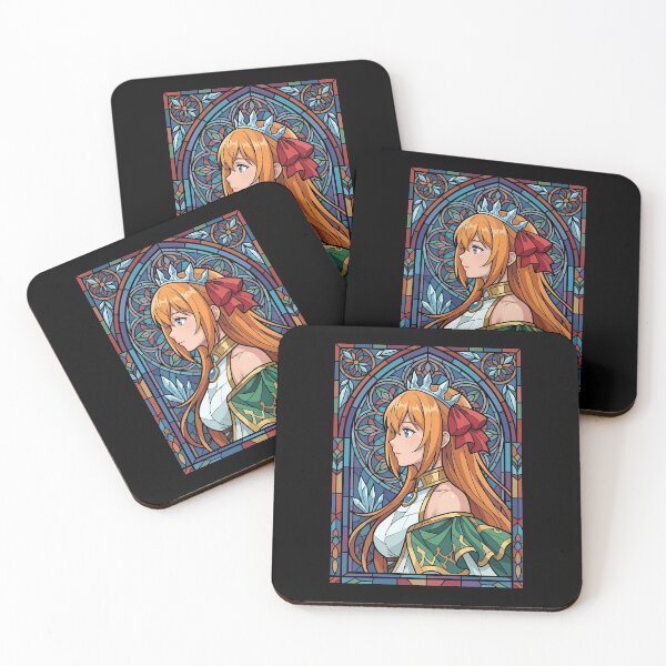 Item preview, Pecorine Princess Connect Royal Stained Glass Portrait designed and sold by mildaclairmo.