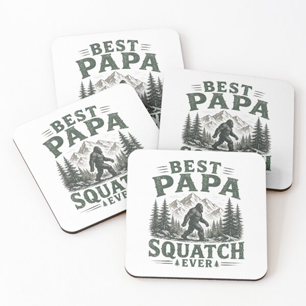 Item preview, Best Papa Squatch Ever designed and sold by zoes-ink.