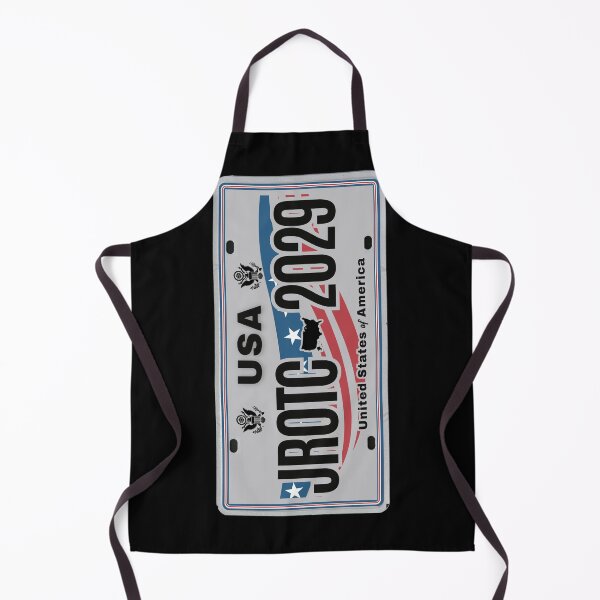 Item preview, JROTC 2029 – USA License Plate Style Patriotic Military Cadet Graduation Modern Sideways Design designed and sold by GFamilyC.