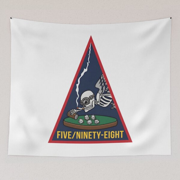 Item preview, VF-101 "Grim Reapers" Five/Ninety-Eight Training Class Emblem designed and sold by CharlieDesings.