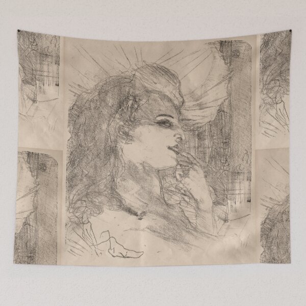 Item preview, Anna Held by Henri de Toulouse-Lautrec | Vintage Art Nouveau Portrait Poster designed and sold by artofuniverse.