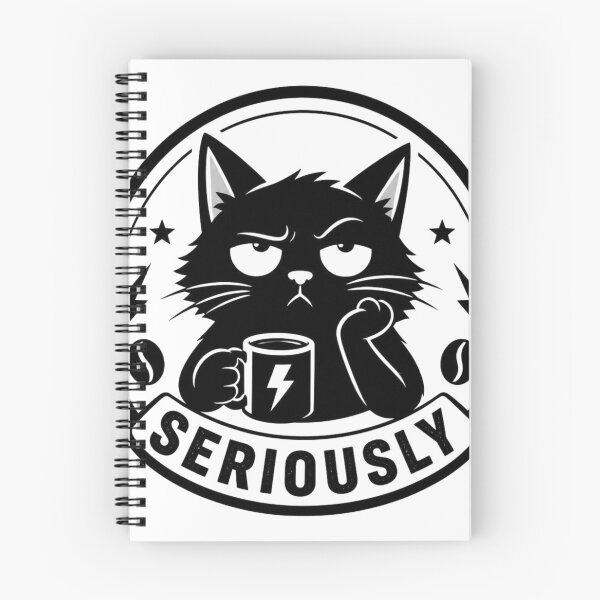 Item preview, Seriously Grumpy Cat Sarcastic Badge designed and sold by Zenvique Art.