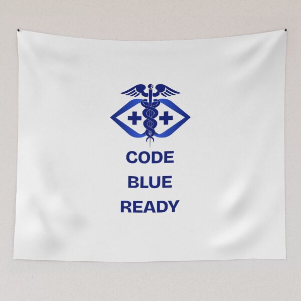 Item preview, Code Blue Ready designed and sold by jpubdesigns.