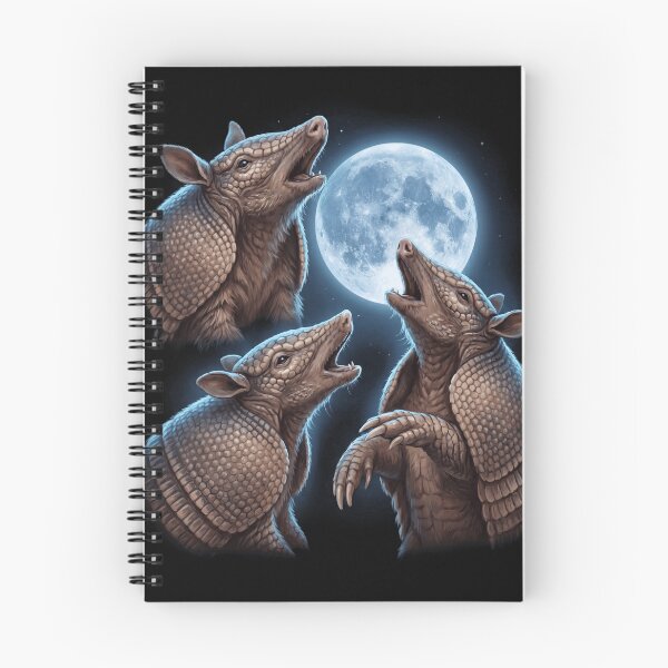 Item preview, Armadillo Howling Moon Art Animal Lover designed and sold by TerryConnells.