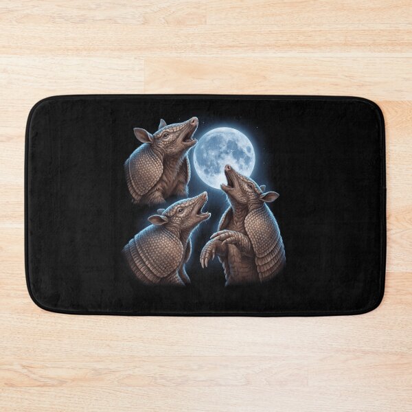 Item preview, Armadillo Howling Moon Art Animal Lover designed and sold by TerryConnells.