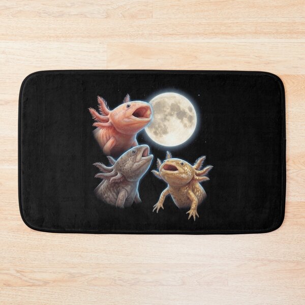 Aperçu de l'œuvre Axolotl Hurlement de Lune Art Amoureux des Animaux créée et vendue par TerryConnells.