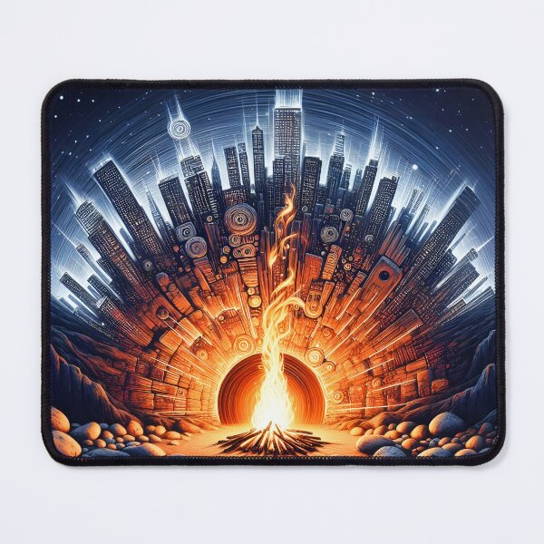 Item preview, It all Started with Fire, Ai Generated Art designed and sold by ACC .
