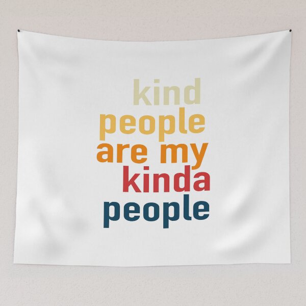 Item preview, Kind People Are My Kinda People Inspirational Motivational Sticker  designed and sold by FernaRoje.