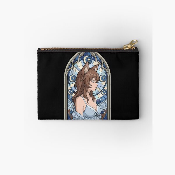 Item preview, Liliruca Arde DanMachi Moonlit Animal Ears Stained Glass Portrait designed and sold by mildaclairmo.