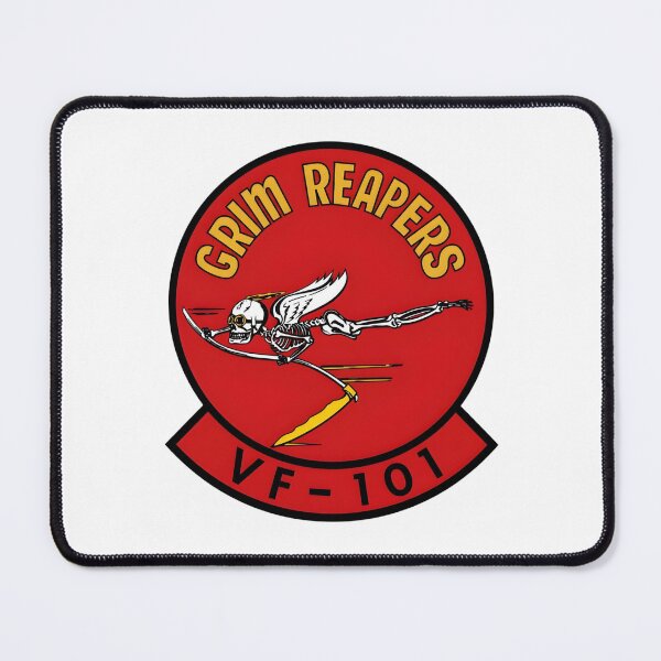 Item preview, VF-101 "Grim Reapers" Flying Skeleton Squadron Emblem designed and sold by CharlieDesings.