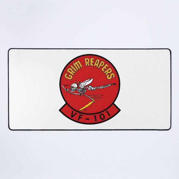Item preview, VF-101 "Grim Reapers" Flying Skeleton Squadron Emblem designed and sold by CharlieDesings.