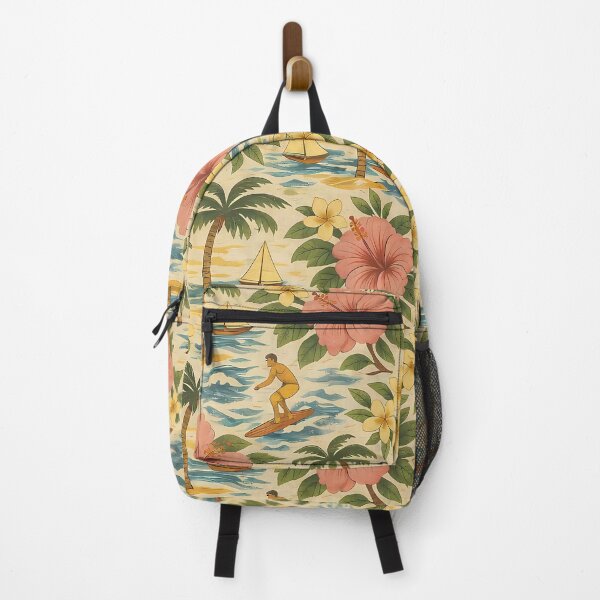 Item preview, Mid Century Faded Hawaiian Shirt Print designed and sold by Lee Hiller Designs.