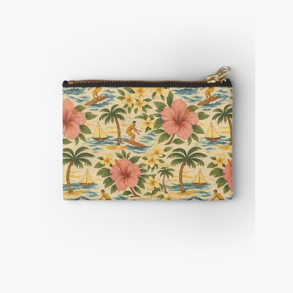 Item preview, Mid Century Faded Hawaiian Shirt Print designed and sold by Lee Hiller Designs.