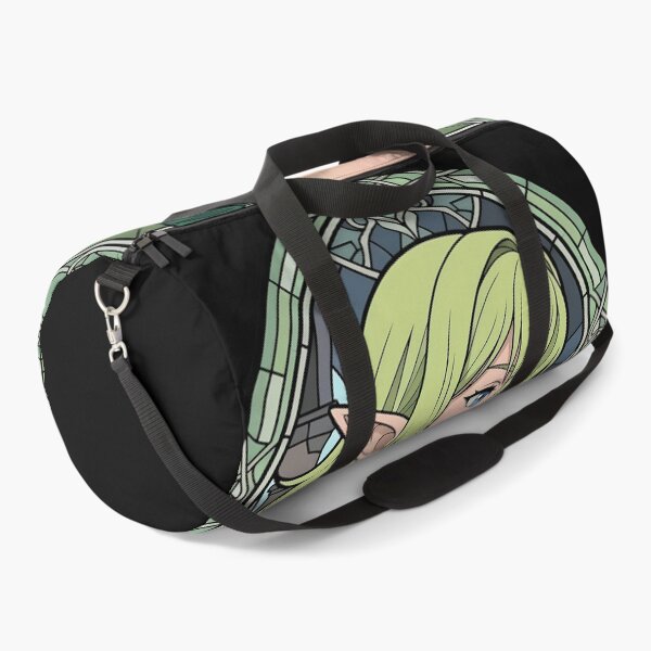 Item preview, Ryuu Lion DanMachi Green Elf Stained Glass Profile designed and sold by mildaclairmo.