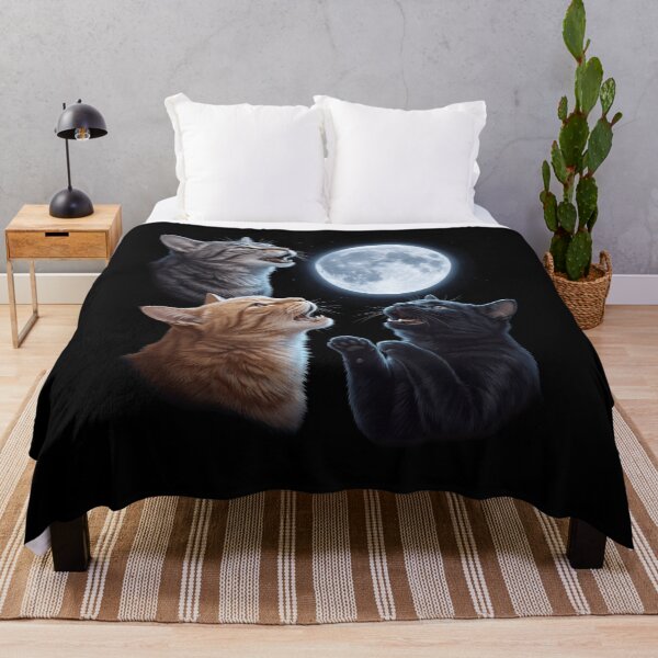 Item preview, Cat Howling Moon Art Animal Lover designed and sold by TerryConnells.