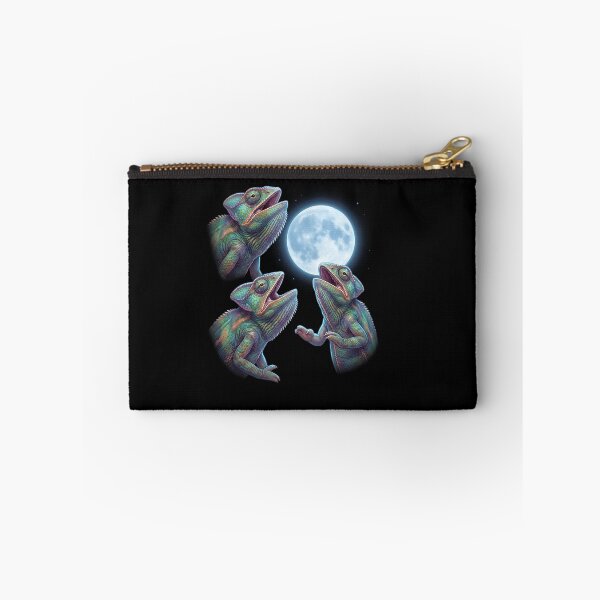 Item preview, Chameleon Howling Moon Art Animal Lover designed and sold by TerryConnells.