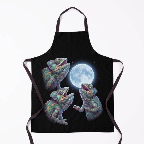 Item preview, Chameleon Howling Moon Art Animal Lover designed and sold by TerryConnells.